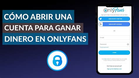 como crear una cuenta de onlyfans|Crear y verificar cuenta de OnlyFans